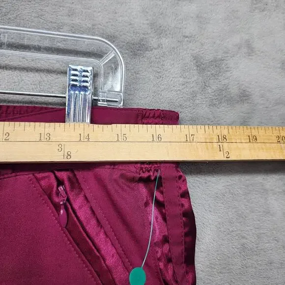 Nike Burgundy Tracksuit Womens Windbreaker XL Jacket + Large Pants Jogging Set - Picture 15 of 16